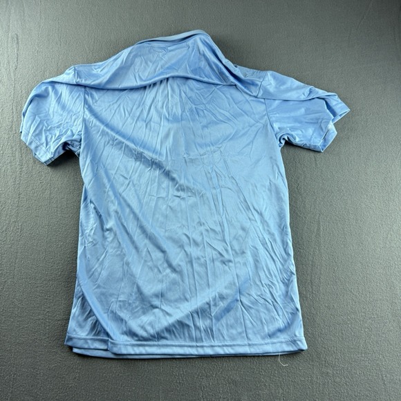 Collars and Co Shirt Men's M Blue Polo Solid Firm Collar Office Work Dress NWOT - Picture 2 of 8